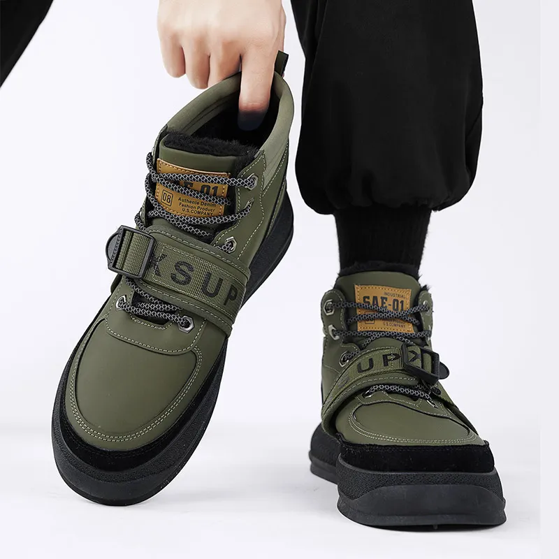 Wooden Rabbit Thermal Short Snow Boots Men's-9