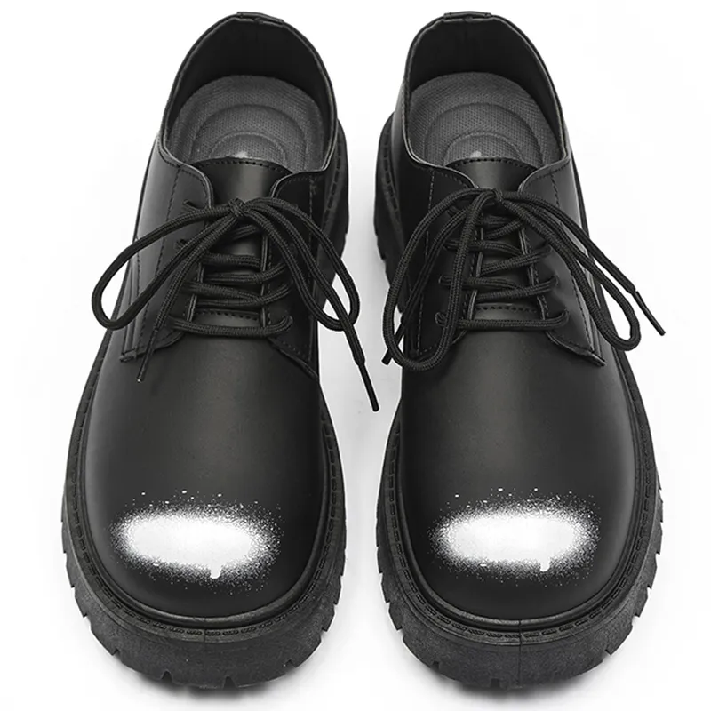 Wooden Rabbit Height Increasing Abrasion Resistant Lightweight Slip Resistant Low Top Casual Shoes Unisex-2