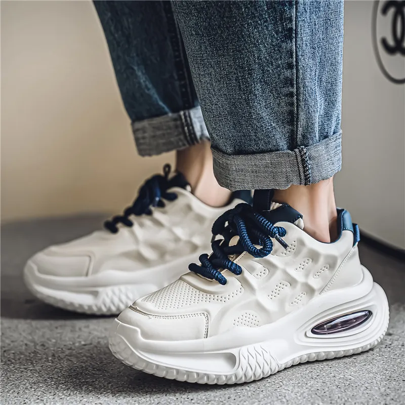 Wooden Rabbit Low Top Chunky Sneakers Men's-7
