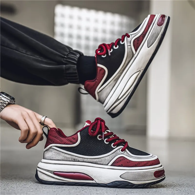 Wooden Rabbit Low Top Skateboard Shoes Men's-14