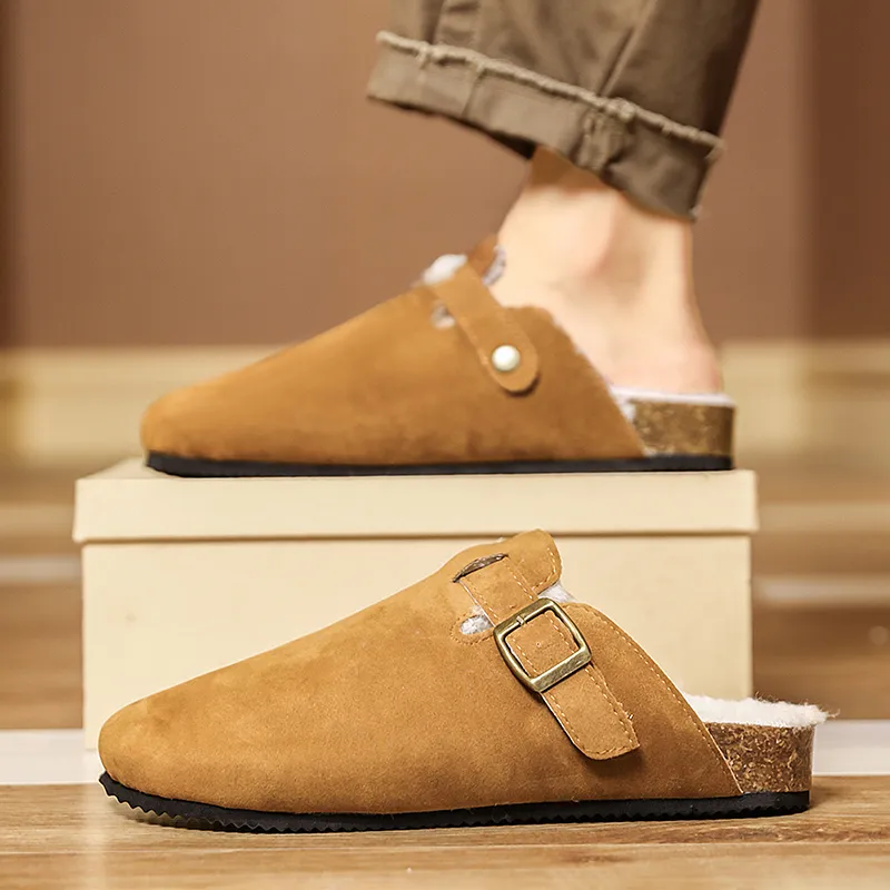 Wooden Rabbit Closed Toe Slippers Unisex-7