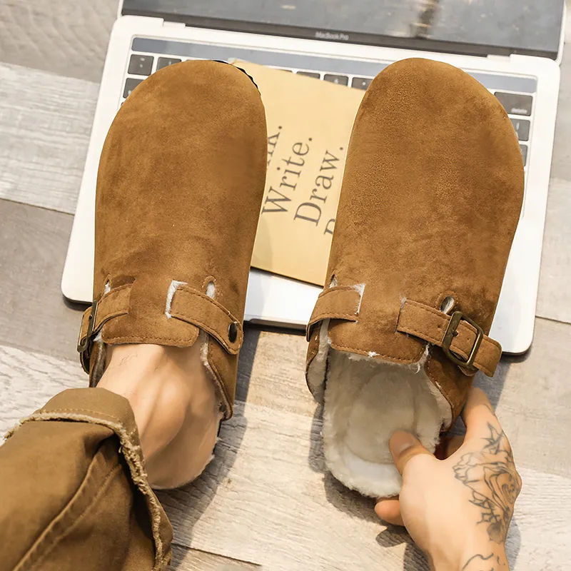 Wooden Rabbit Closed Toe Slippers Unisex-8