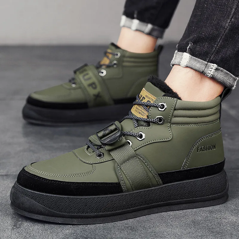Wooden Rabbit Thermal Short Snow Boots Men's-8