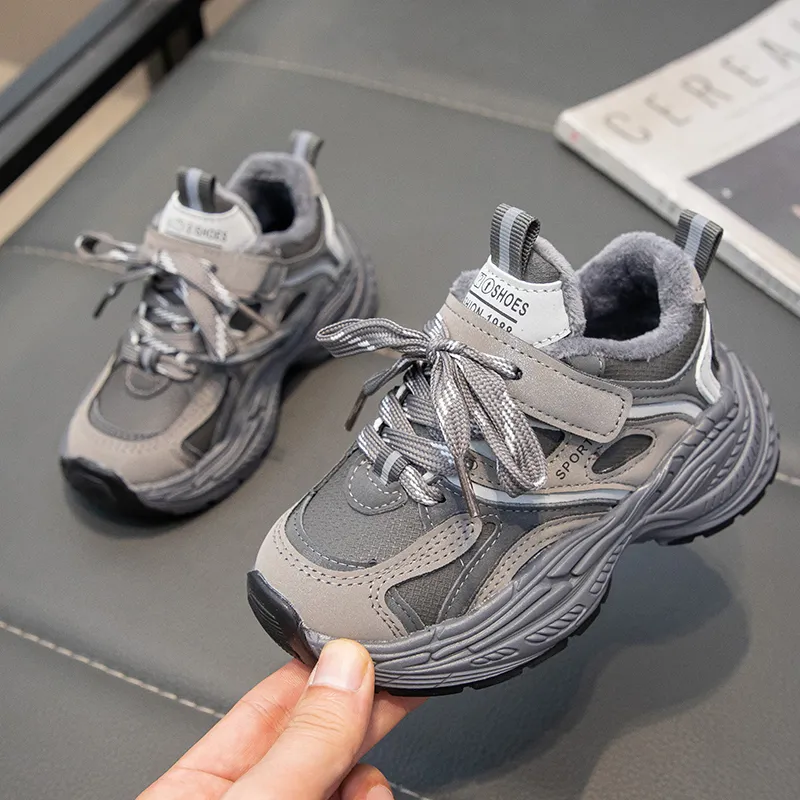 Wooden Rabbit Anti Slip And Wear Resistant Height Increasing Low Top Kids Lifestyle Shoes Kids'-6