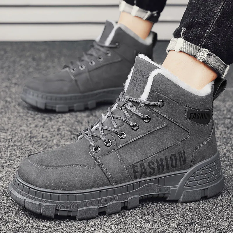 Wooden Rabbit Thermal Short Snow Boots Men's-8