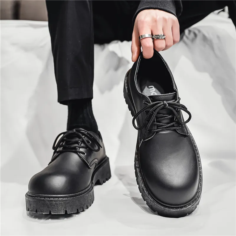 Wooden Rabbit Height Increasing Abrasion Resistant Lightweight Slip Resistant Low Top Casual Shoes Unisex-11