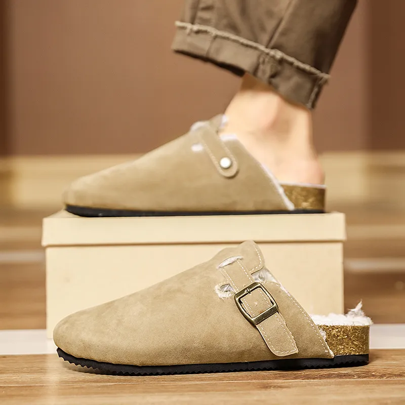 Wooden Rabbit Closed Toe Slippers Unisex-12