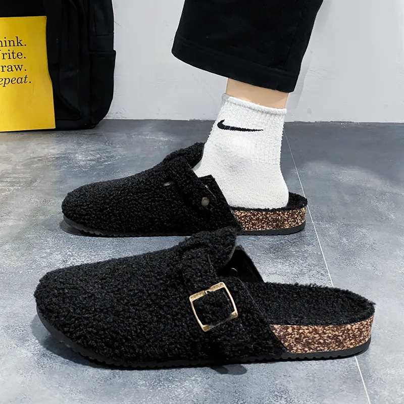 Wooden Rabbit Closed Toe Slippers Unisex-2