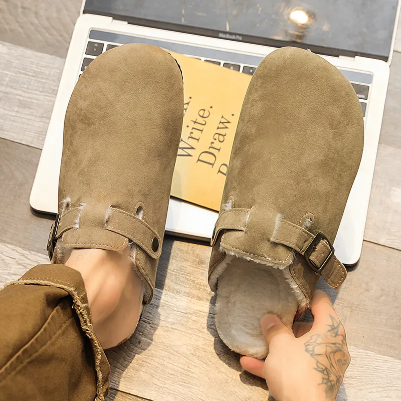 Wooden Rabbit Closed Toe Slippers Unisex-13