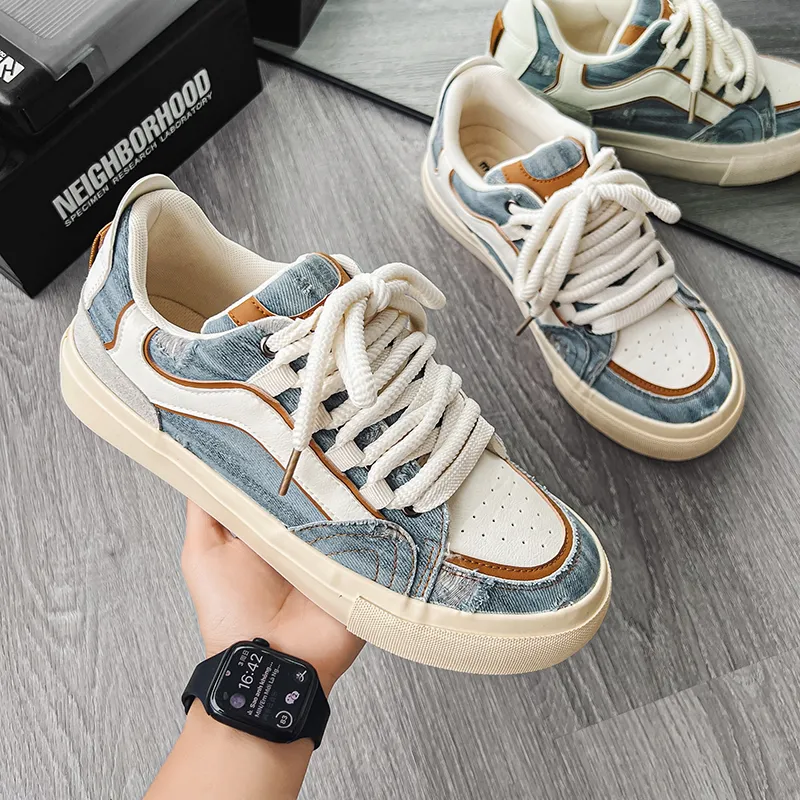 Wooden Rabbit Low Top Skateboard Shoes Men's-4