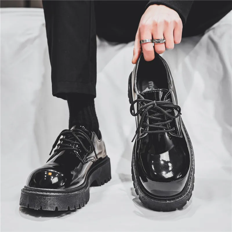 Wooden Rabbit Height Increasing Abrasion Resistant Lightweight Slip Resistant Low Top Casual Shoes Unisex-25