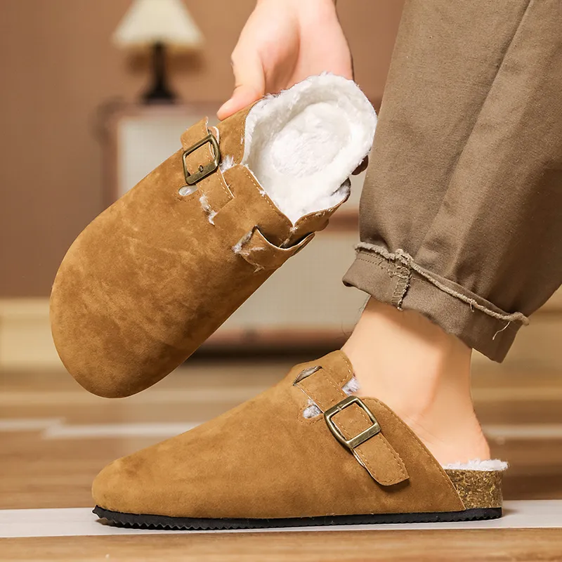 Wooden Rabbit Closed Toe Slippers Unisex-9