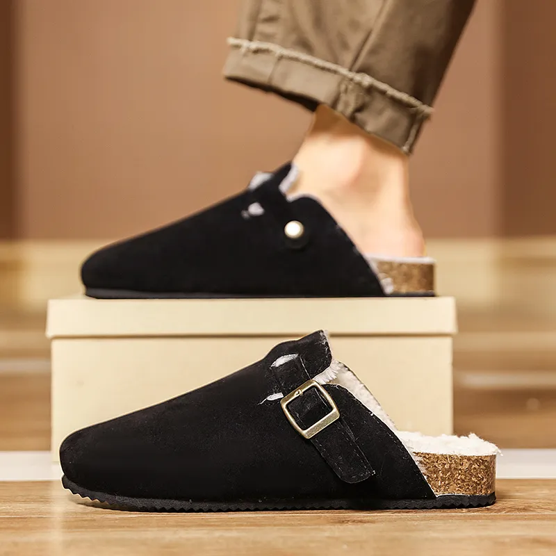 Wooden Rabbit Closed Toe Slippers Unisex-2
