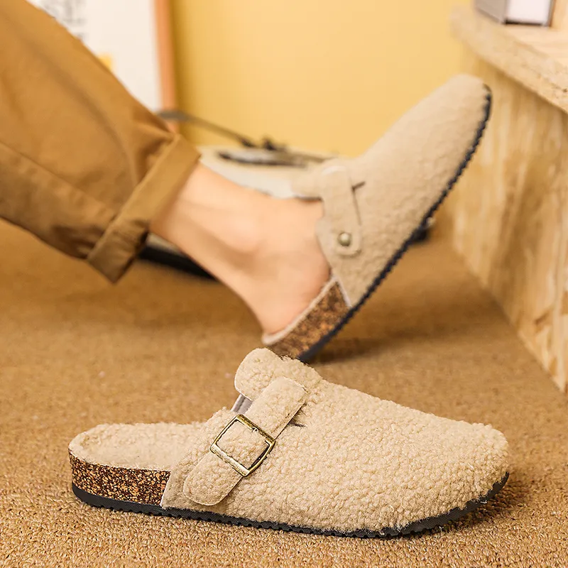 Wooden Rabbit Closed Toe Slippers Unisex-9