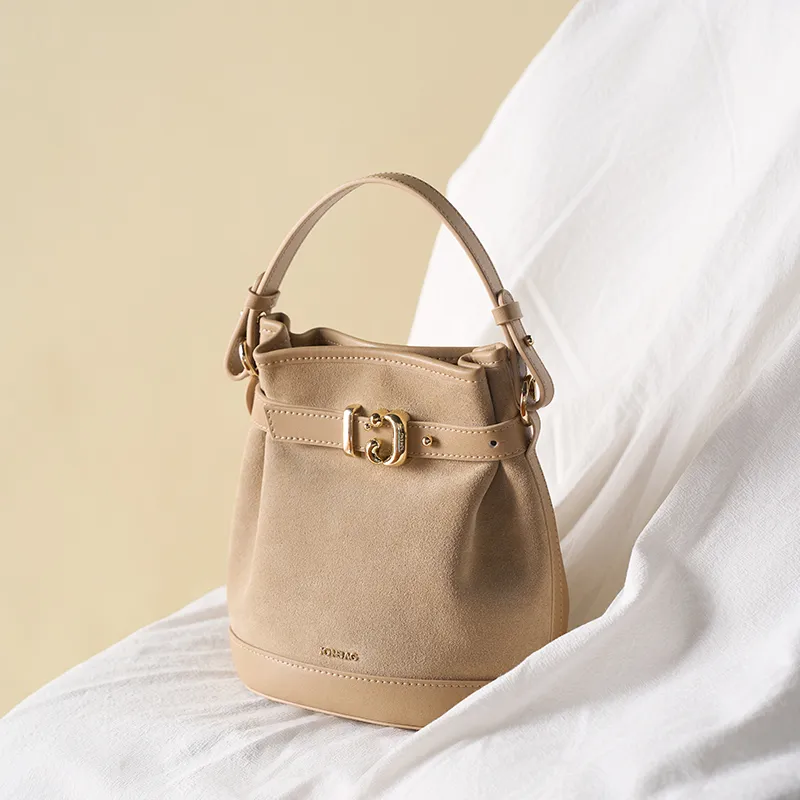 JONBAG Cow Leather Fashionable Versatile Commute Niche Handbag For Romantic Dates Regular Women's Multicolor-3