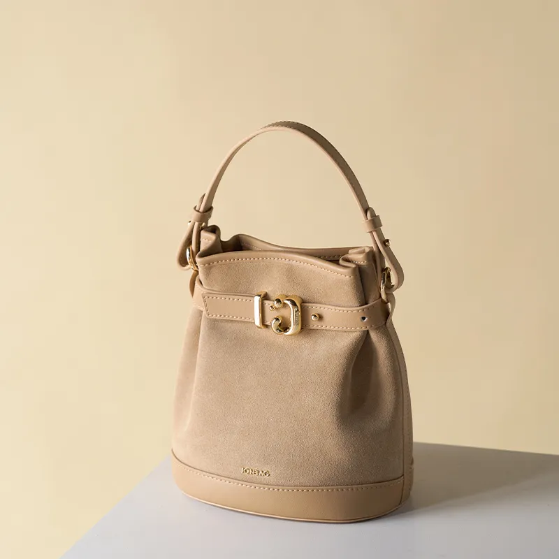 JONBAG Cow Leather Fashionable Versatile Commute Niche Handbag For Romantic Dates Regular Women's Multicolor-6