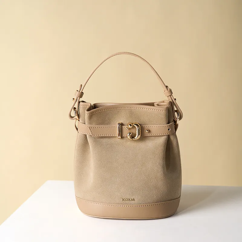 JONBAG Cow Leather Fashionable Versatile Commute Niche Handbag For Romantic Dates Regular Women's Multicolor-5