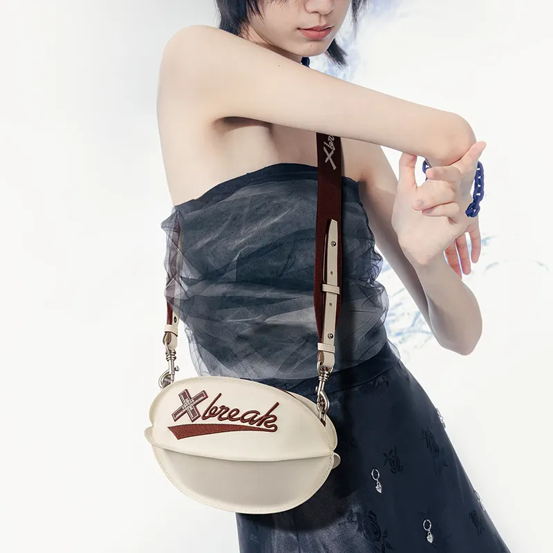 Xbreak Artificial Leather Mango Bag Shoulder Bag Crossbody Bag Small Size Unisex Multicolor-5