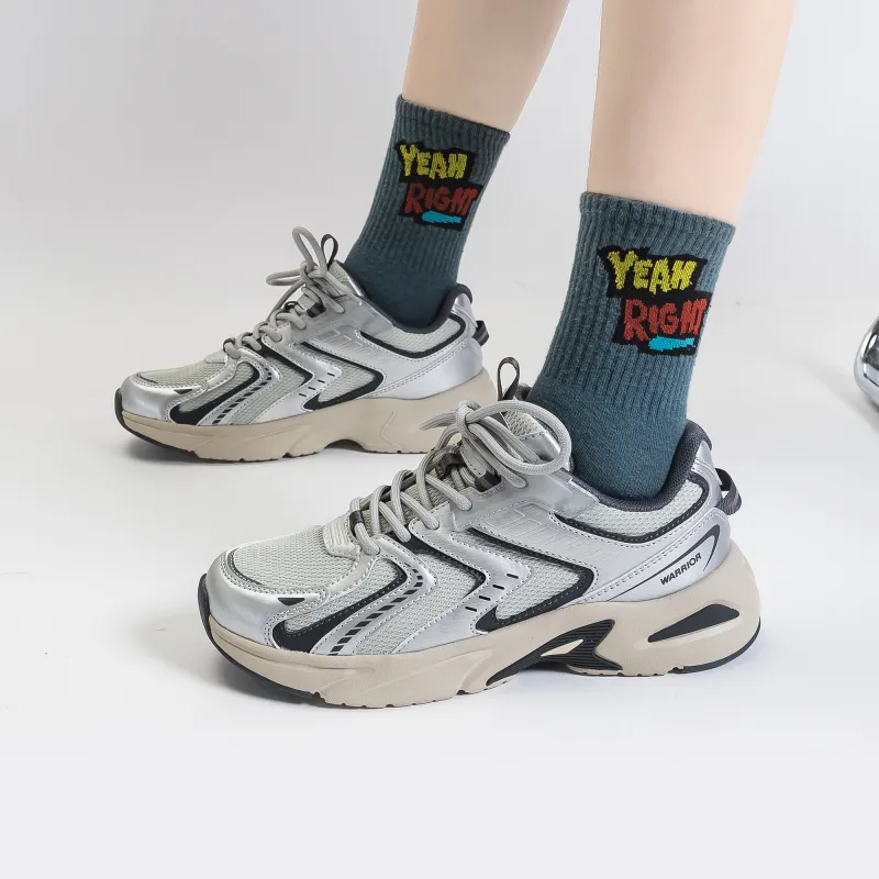 Warrior Low Top Chunky Sneakers Unisex-7