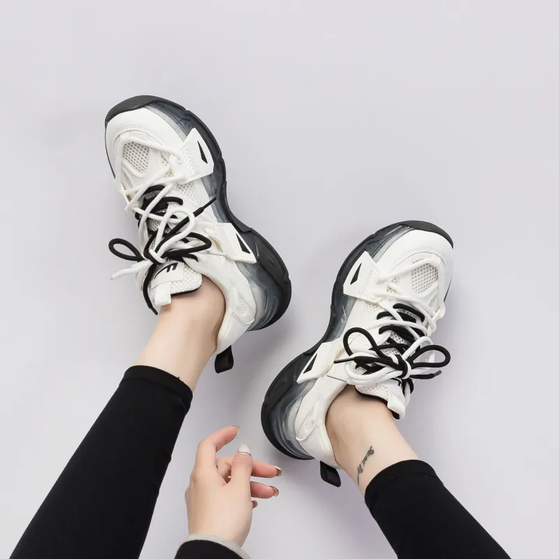 Warrior Slip Resistant And Breathable Low Top Casual Shoes Women's White Black-7