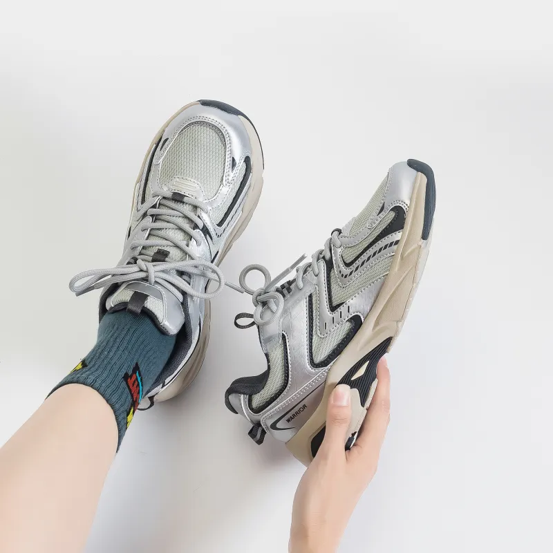 Warrior Low Top Chunky Sneakers Unisex-8