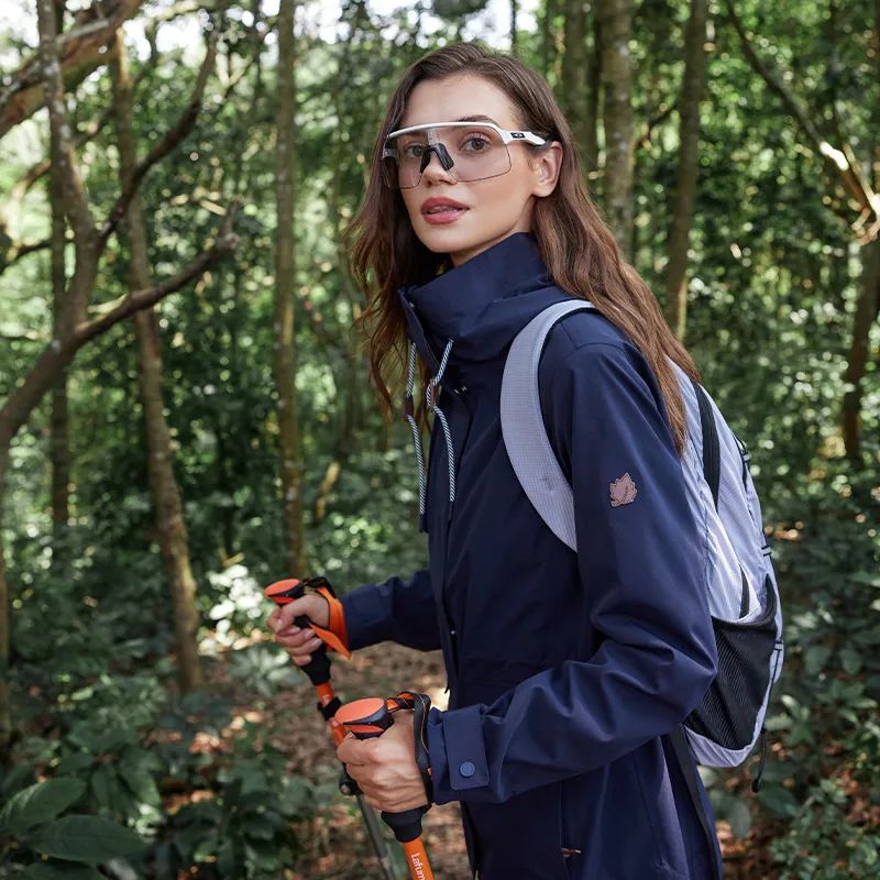 Lafuma Sports & Outdoors Outdoor Hiking Water Resistant Windproof Breathable Windbreaker Jacket Women's-4