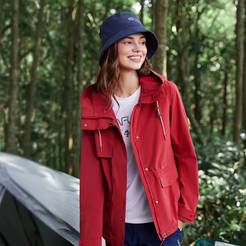 Lafuma Sports & Outdoors Outdoor Hiking Water Resistant Windproof Breathable Windbreaker Jacket Women's-12