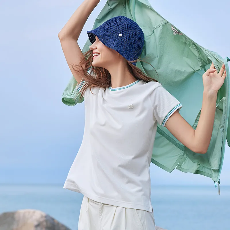 Lafuma Sports & Outdoors 25th Anniversary Spring Summer Collection T Shirt Women's-7