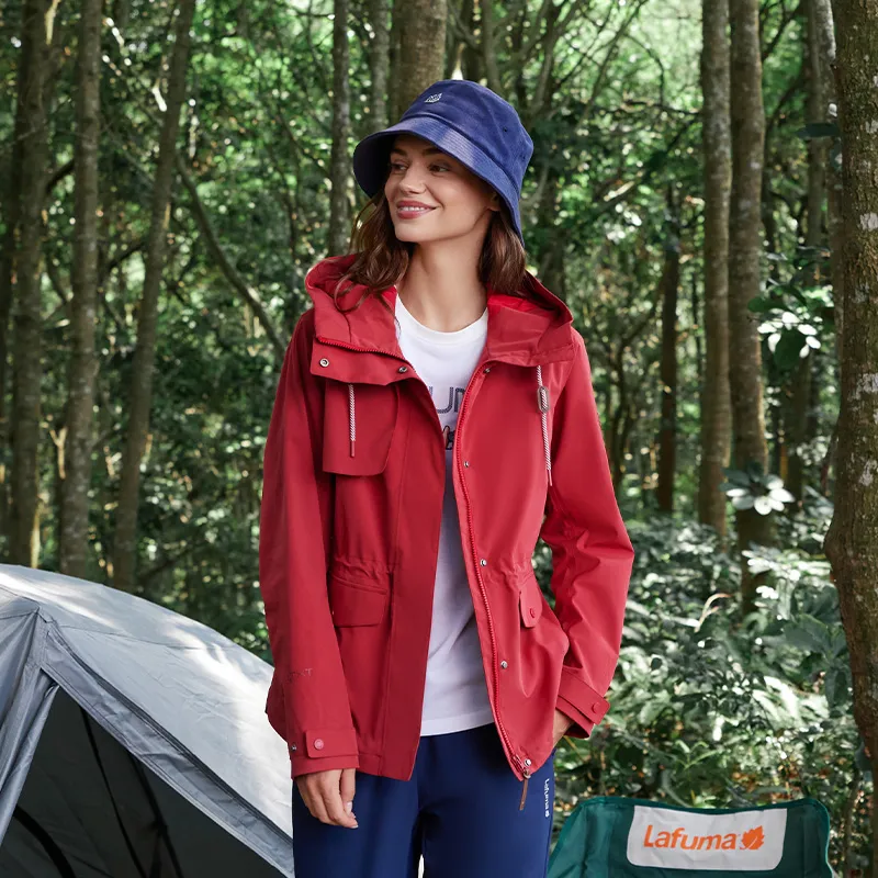 Lafuma Sports & Outdoors Outdoor Hiking Water Resistant Windproof Breathable Windbreaker Jacket Women's-13