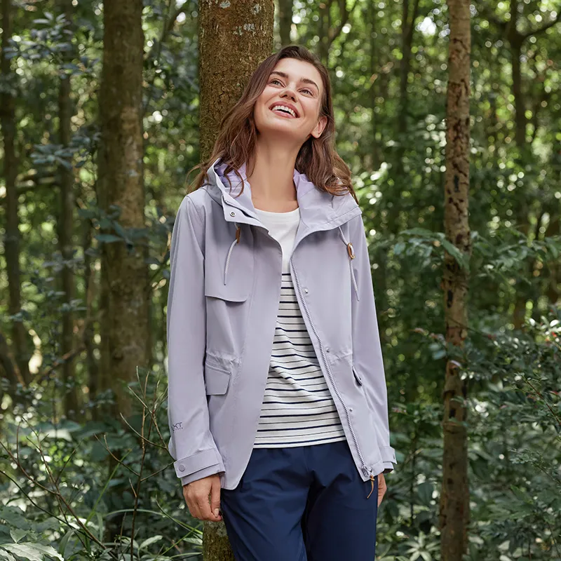 Lafuma Sports & Outdoors Outdoor Hiking Water Resistant Windproof Breathable Windbreaker Jacket Women's-8