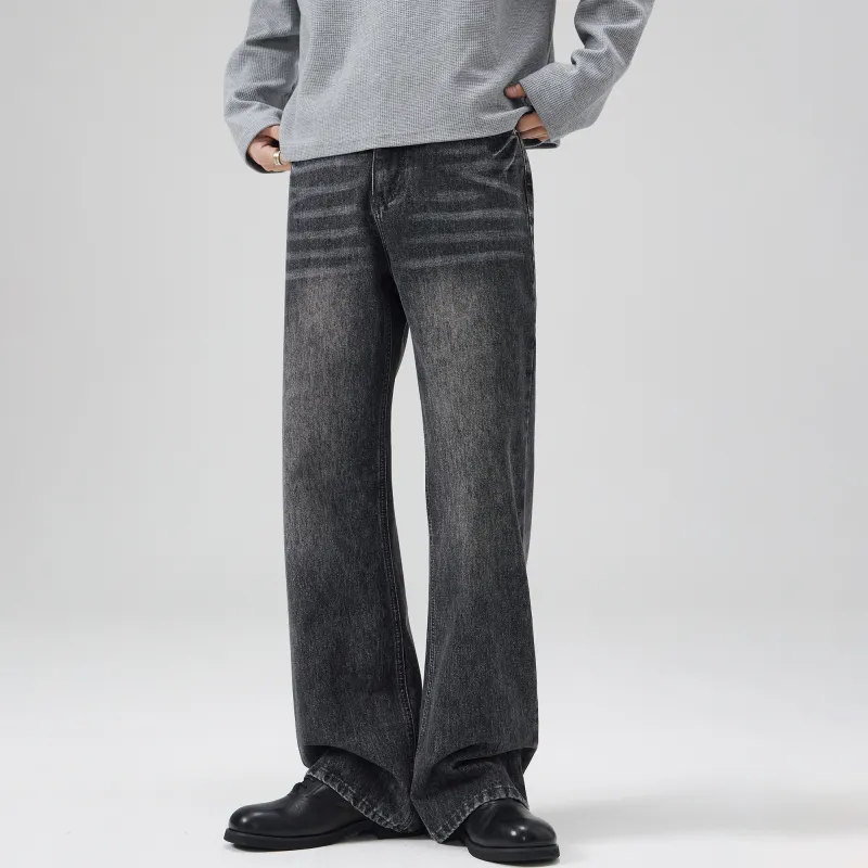 Ghost Mask Jeans Unisex Black Gray-2