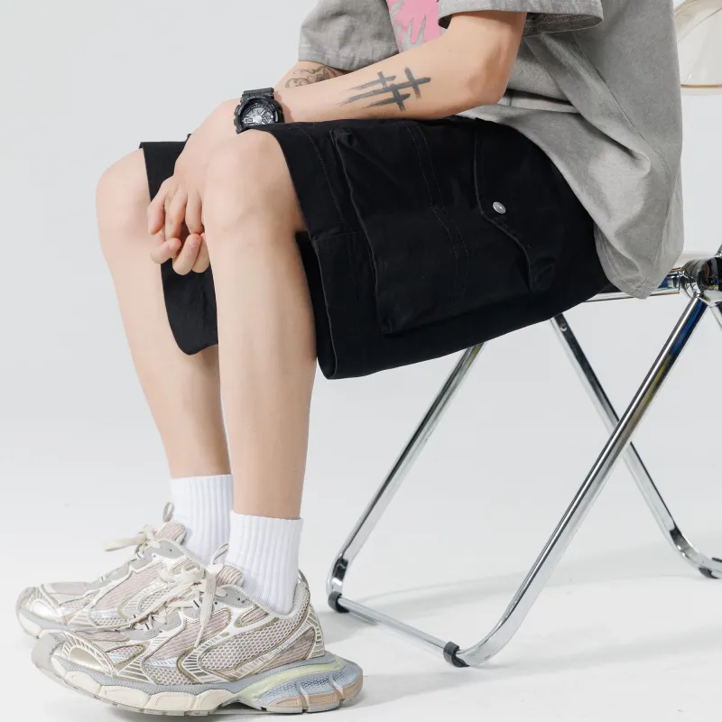 Ghost Mask Casual Shorts Unisex-4