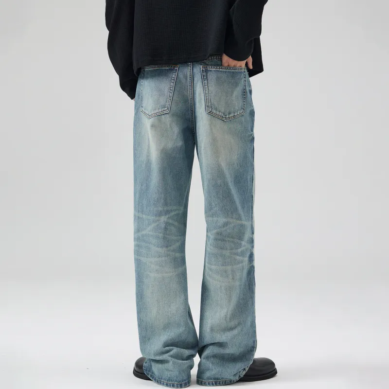 Ghost Mask Jeans Unisex Nostalgic Blue-3
