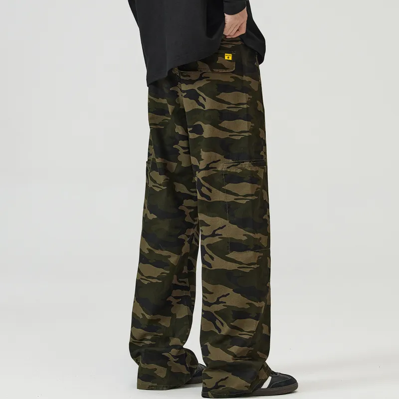 Ghost Mask Jeans Unisex Camouflage-3