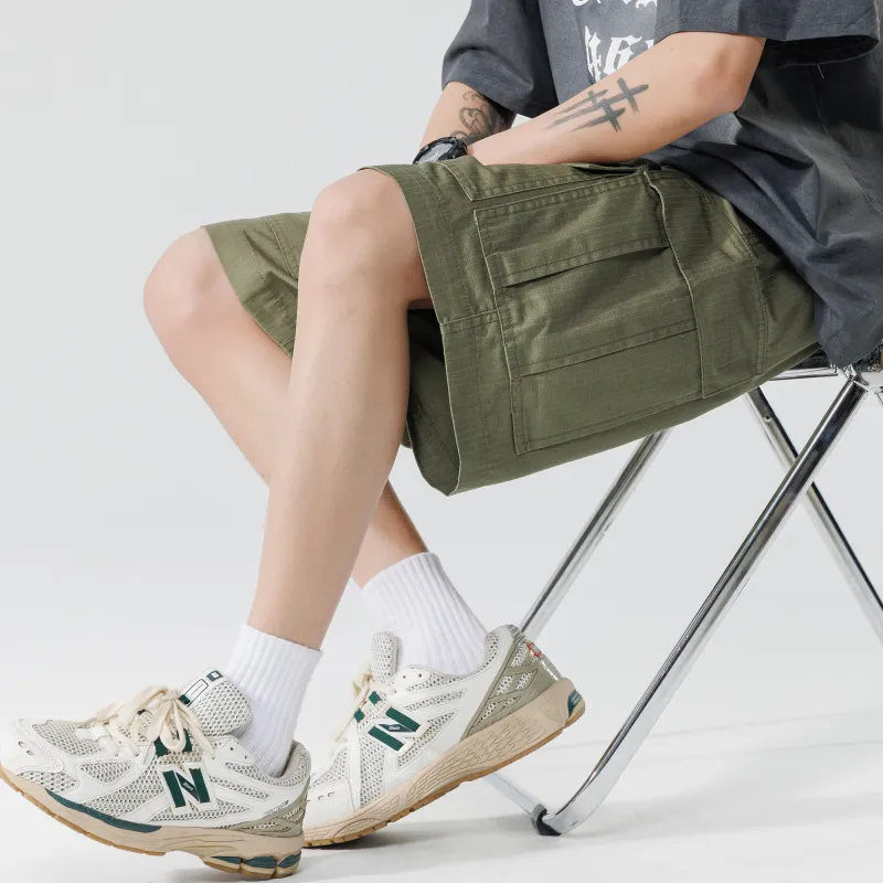 Ghost Mask Casual Shorts Unisex-17