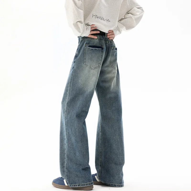 Ghost Mask Jeans Unisex Blue-4