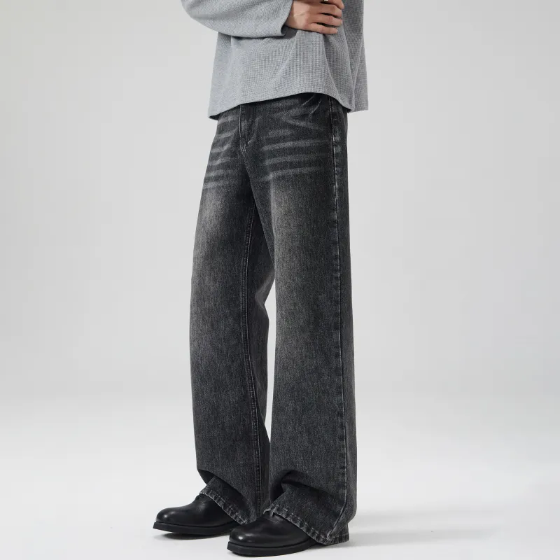 Ghost Mask Jeans Unisex Black Gray-4