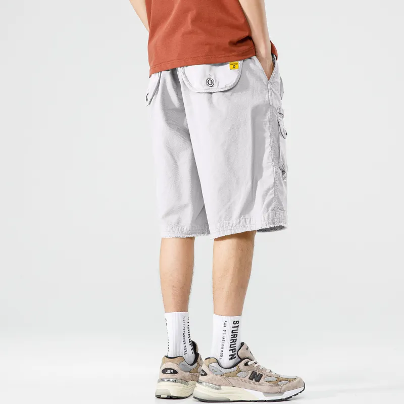 Ghost Mask Casual Shorts Unisex-8