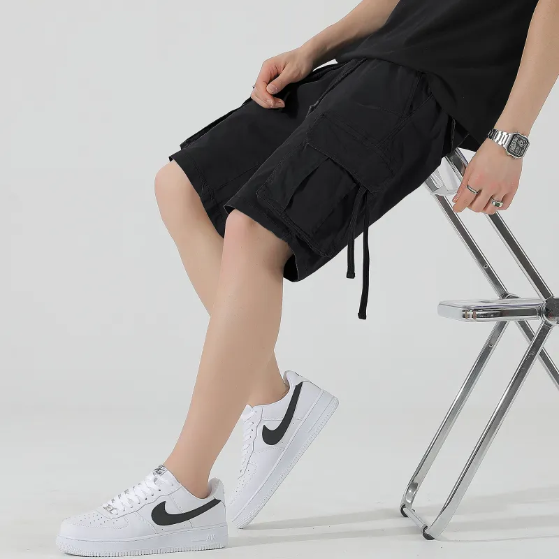 Ghost Mask Casual Shorts Unisex-4