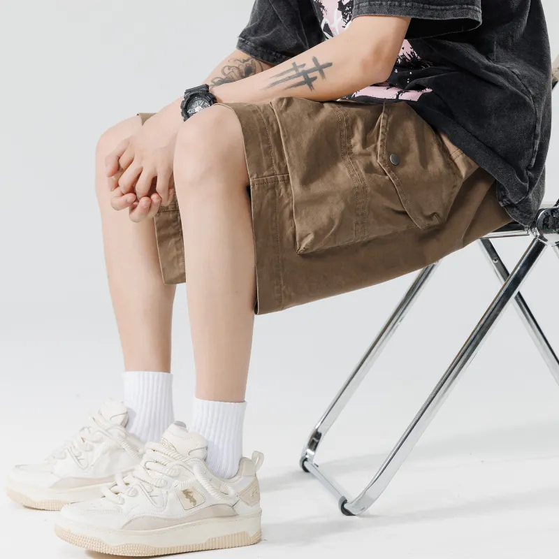 Ghost Mask Casual Shorts Unisex-17