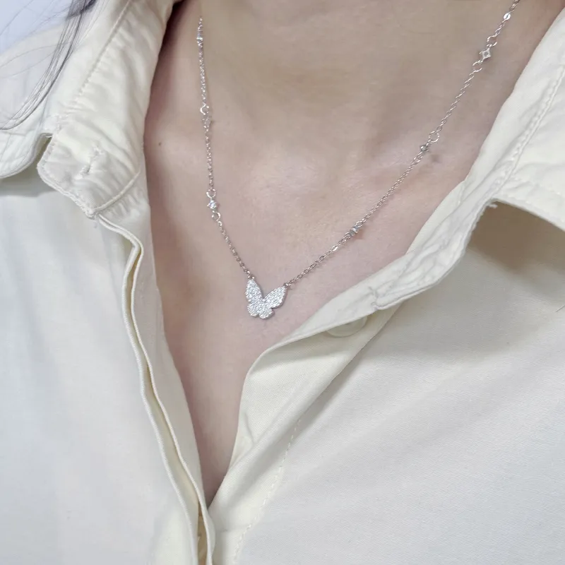 Love Link 999 Fine Silver Necklaces Women's-3