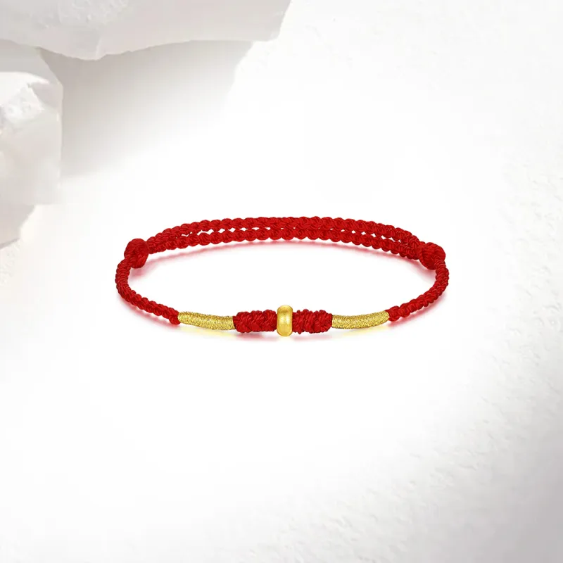 Love Link Alloy Rope Bracelets Unisex-1