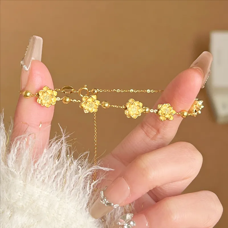 Love Link 999 Fine Silver Bracelets Women's-2