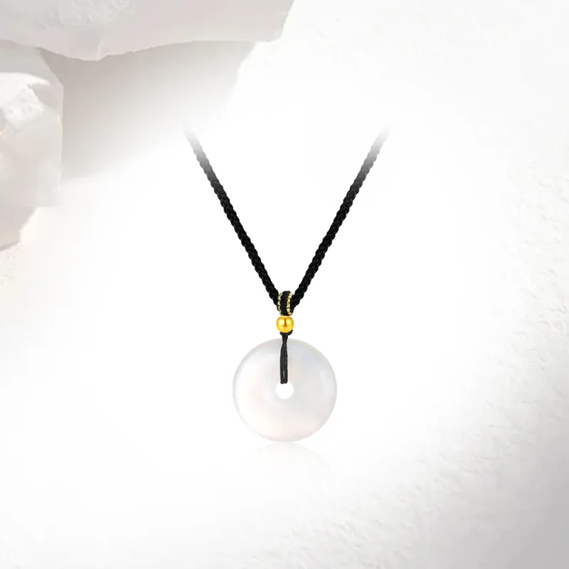 Love Link Chalcedony Necklaces Unisex-2