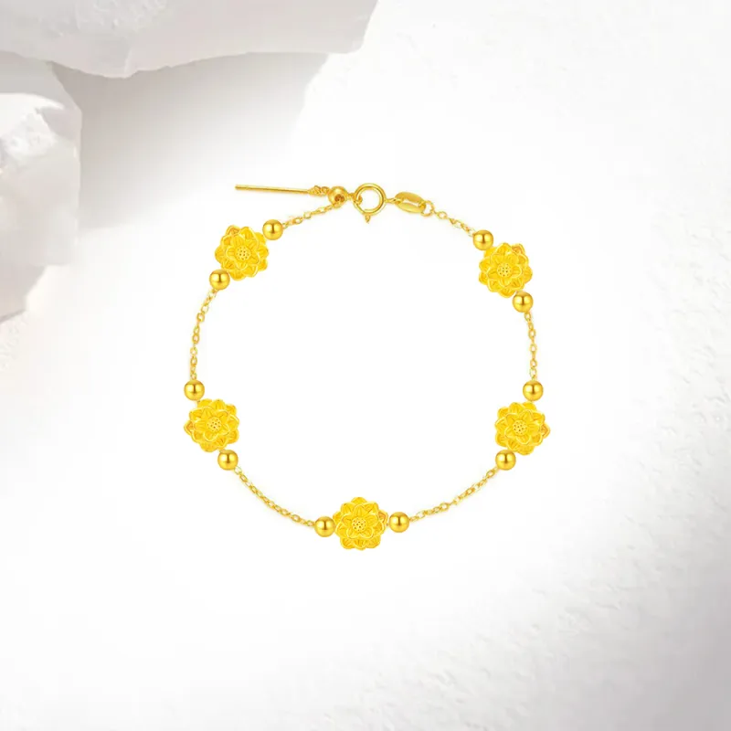 Love Link 999 Fine Silver Bracelets Women's-2