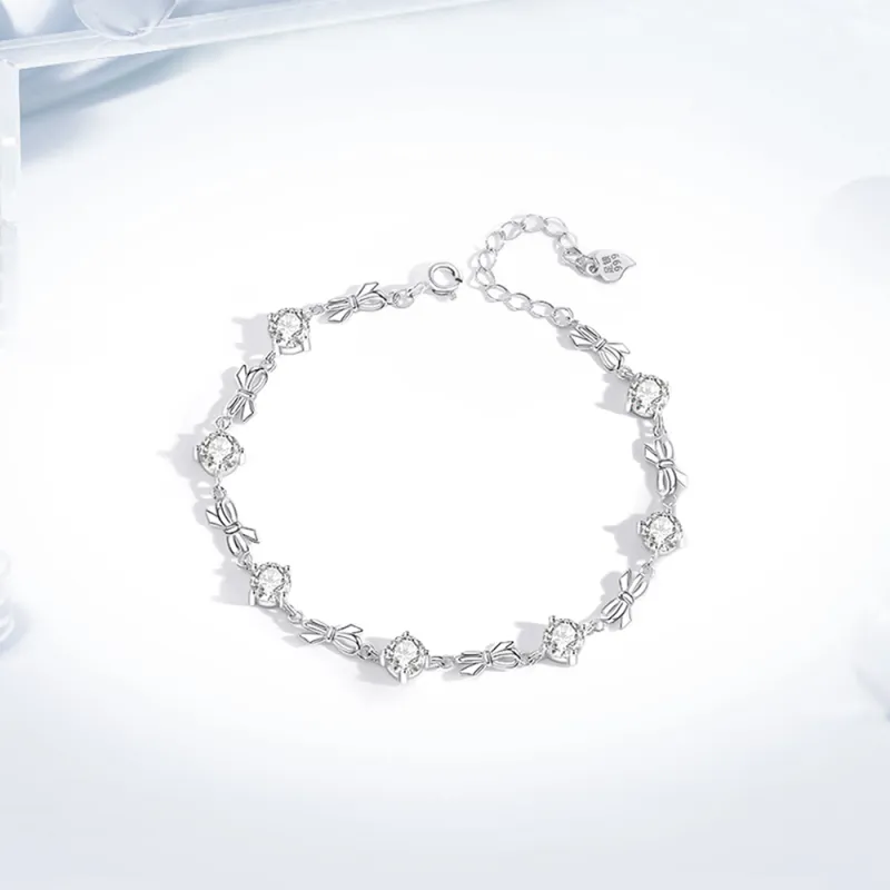 Love Link 999 Fine Silver Bracelets Women's-1