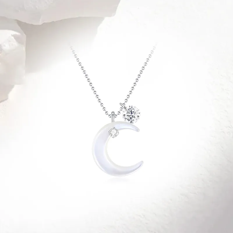 Love Link 925 Sterling Silver Necklaces Women's-1