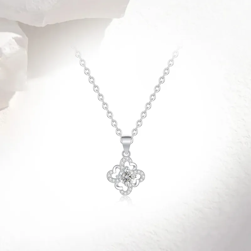 Love Link 999 Fine Silver Necklaces Women's-1
