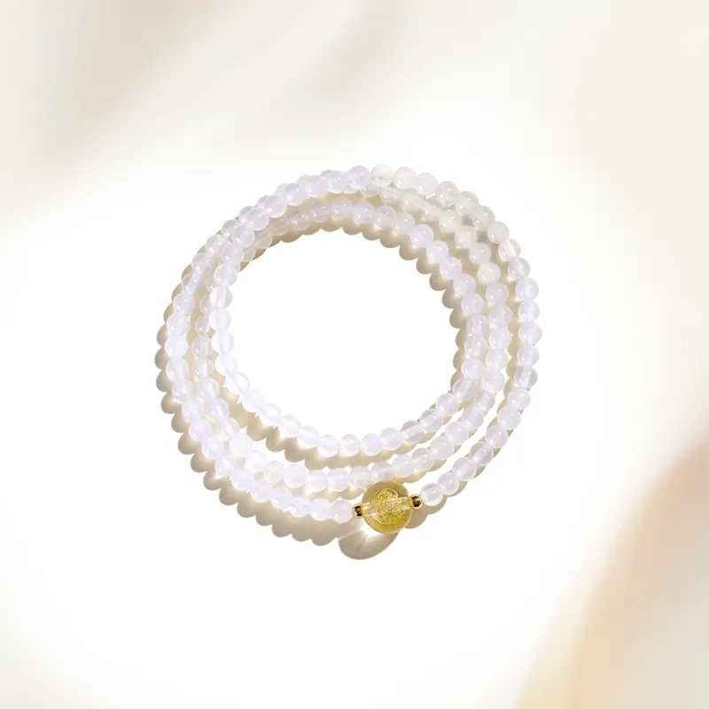 Love Link Natural Agate Bracelets Women's-1