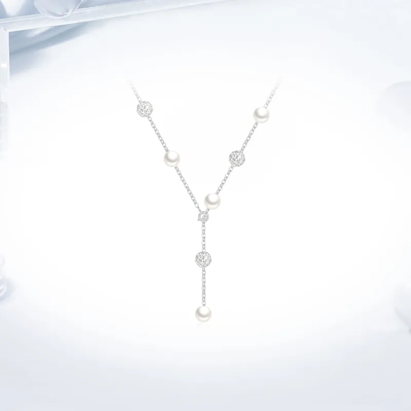 Love Link 925 Sterling Silver Necklaces Women's-7